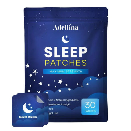 All-Natural Herbal Sleep Aid Patches With Melatonin - Omega Lifestyles