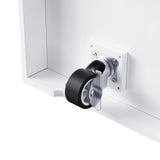 Large Kitchen Island Cart With Drop Leaf And Power Outlet - Omega Lifestyles