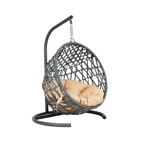 Indoor Hanging Cat Hammock Bed With Stand And Cushion - Sleep Galleria