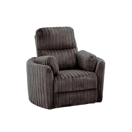 Contemporary Chocolate Brown Power Recliner Glider Chair - Omega Lifestyles