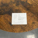 Rustic Brown Bar Table Set With Upholstered Stools - Omega Lifestyles