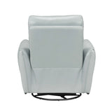 Top Grain Leather Swivel Recliner Chair With Glide - Omega Lifestyles