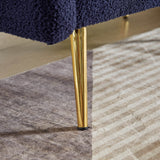 Modern Teddy Upholstered Adjustable Sleeper Loveseat Sofa - Omega Lifestyles