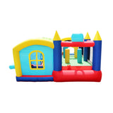7-in-1 Inflatable Bounce House With Ball Pit Obstacles - Omega Lifestyles
