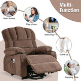 Power Electric Soft Massage Lift Lounge Chair With Heating - Omega Lifestyles