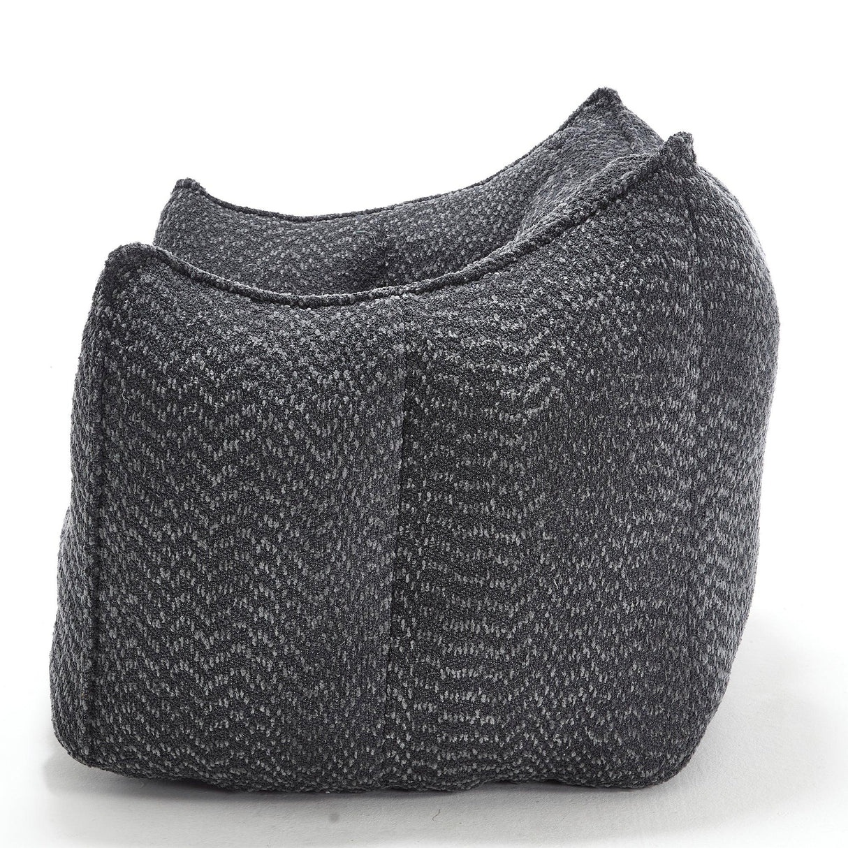 Chenille Foam Bean Bag Chair For Adults - Omega Lifestyles