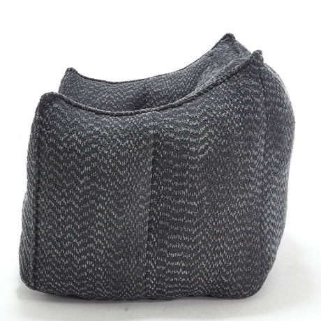 Chenille Foam Bean Bag Chair For Adults - Omega Lifestyles