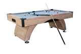 7-Ft Foldable Wood MDF Pool Table Billiards Gaming Table - Omega Lifestyles