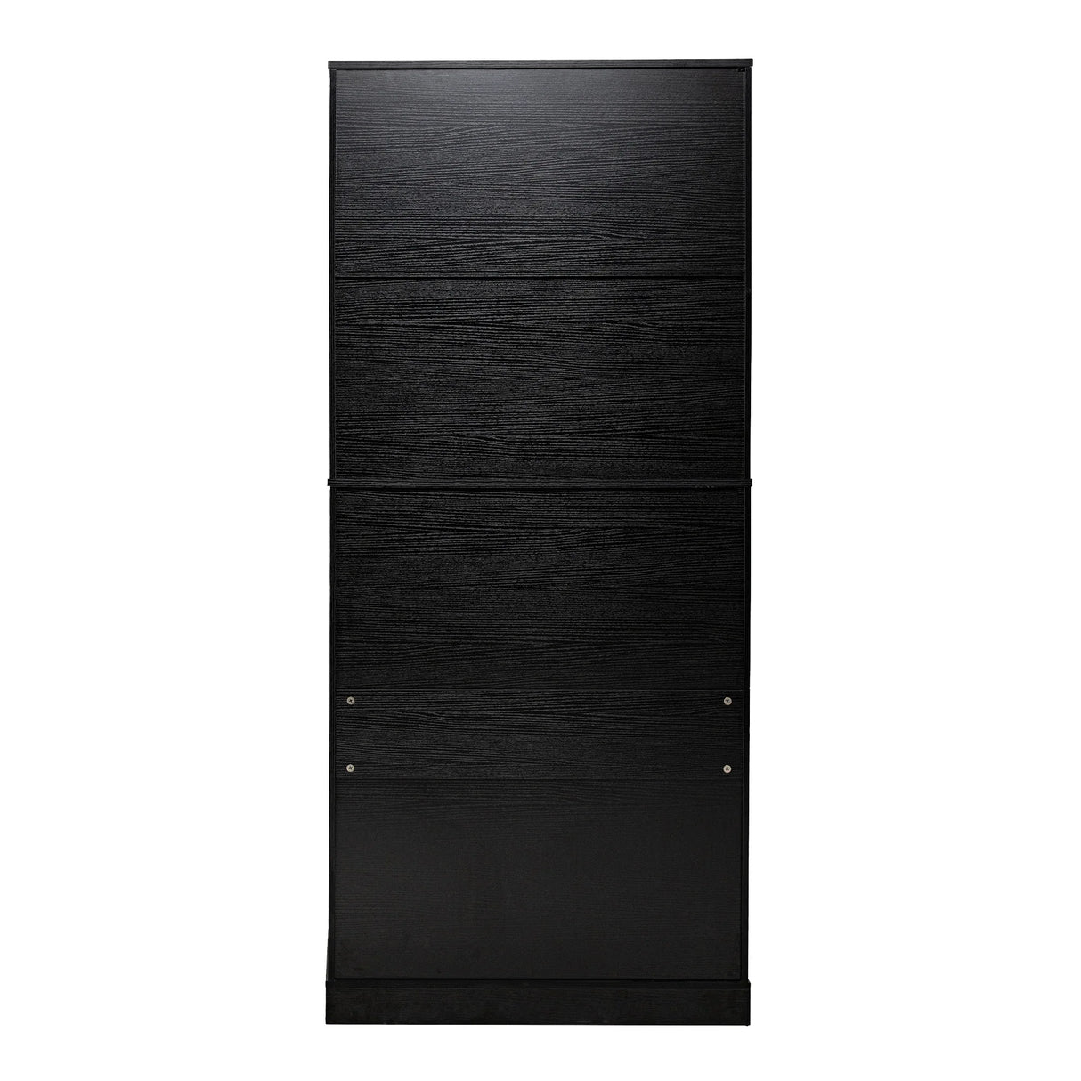 Fluted Freestanding Kitchen Pantry Cabinet With Drawers - Omega Lifestyles