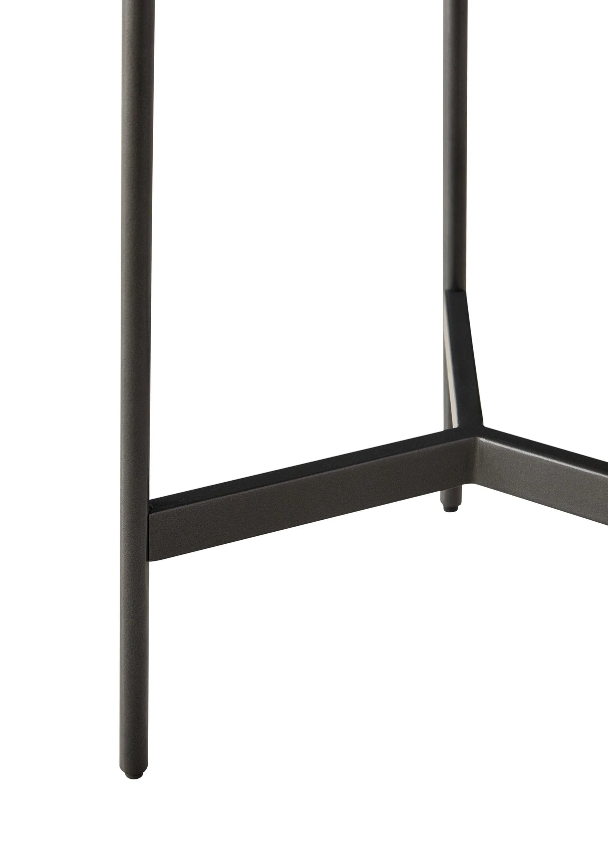 Small Round Waterproof Sintered Stone End Table - Omega Lifestyles