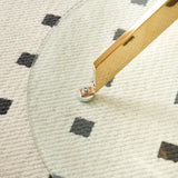 5-Piece Mid-Century Glass Top Metal Leg Dining Set - Omega Lifestyles