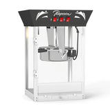 Commercial 12-Ounce Stainless Steel Popcorn Maker With Glass - Omega Lifestyles