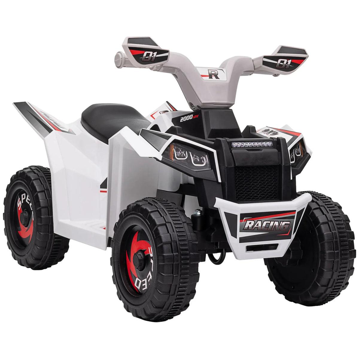 Kids 6V Electric ATV Quad With Wear-Resistant Wheels - Omega Lifestyles