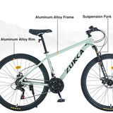 27.5-Inch 21-Speed Aluminum Alloy Mountain Bike - Omega Lifestyles