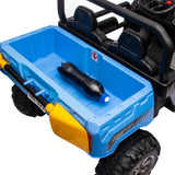 24V Two-Seater Electric Ride On Dump Truck Vehicle - Omega Lifestyles