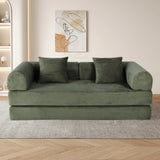 Foldable Memory Foam Sofa Bed With Pillows - Omega Lifestyles