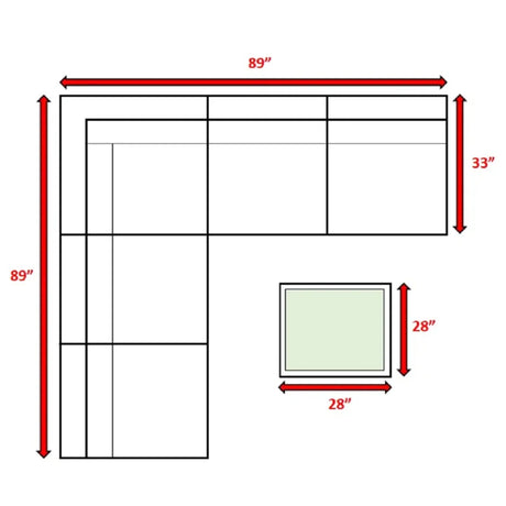 6-Piece Pre-Assembled Outdoor Wicker Sofa Set With Cushions - Omega Lifestyles