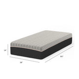 Soft 14-Inch Copper Lux Hybrid Twin XL Mattress - Omega Lifestyles