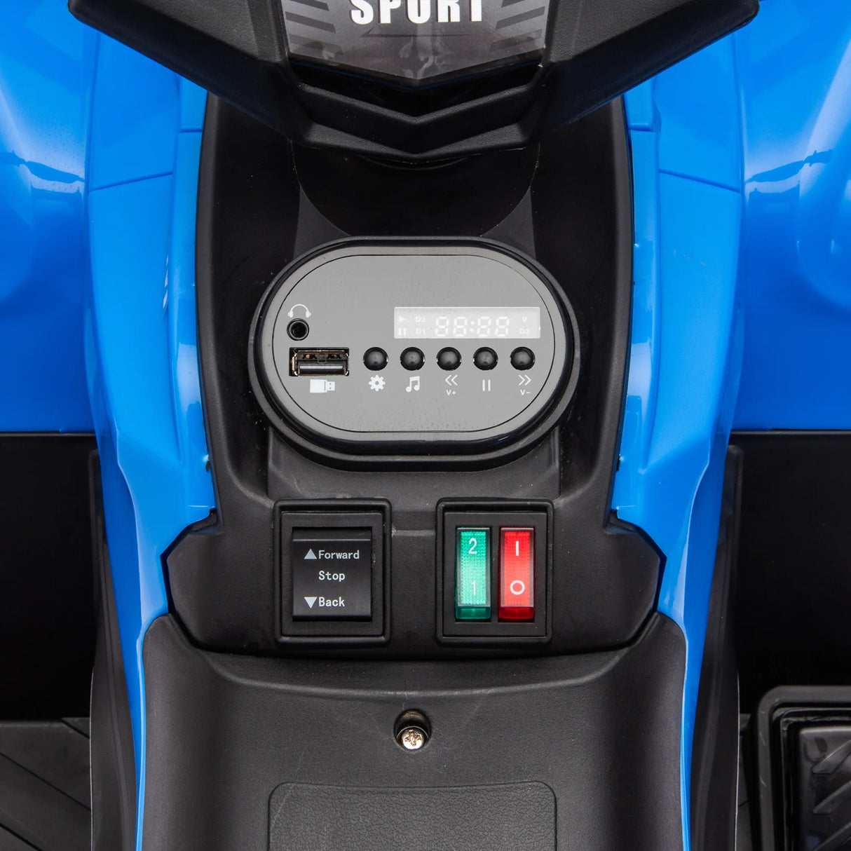 24V High-Power Kids Ride On ATV With Bluetooth - Omega Lifestyles