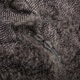 Modern Faux Fur Foam Filled 5-Foot Cozy Bean Bag - Omega Lifestyles