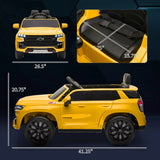 12V Licensed Chevrolet Tahoe Kids Ride-On Car With Remote Control - Omega Lifestyles