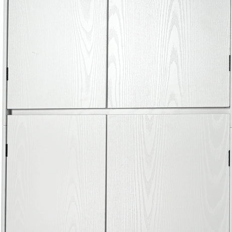 Modern Curved Design Kitchen Pantry Cabinet With Drawer - Omega Lifestyles