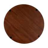 Acacia Solid Wood Round Coffee Table 44-Inch - Sleep Galleria