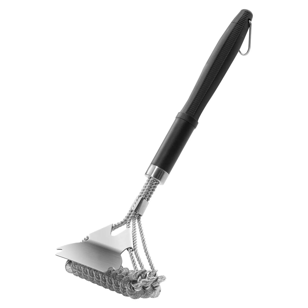 Stainless Steel Heavy-Duty BBQ Grill Brush And Scraper - Omega Lifestyles
