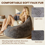 High Density Foam Filled Flannelette Bean Bag Chair - Omega Lifestyles