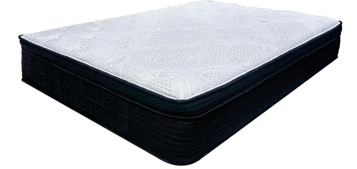 Soft 13-Inch Hybrid Cooling Plush California King Mattress - Omega Lifestyles