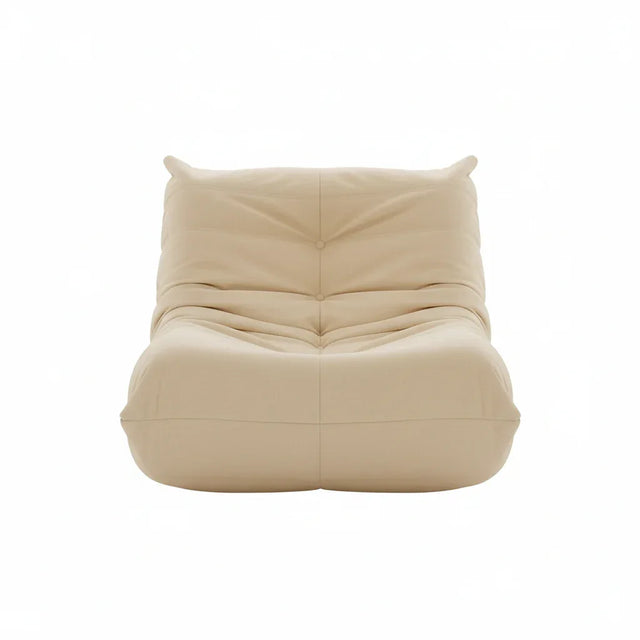 Soft Memory Foam Corduroy Accent Chair White - Omega Lifestyles