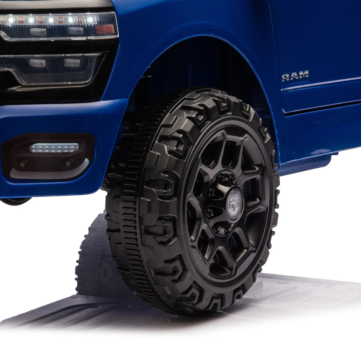 Licensed Dodge RAM 3500 Kids Ride-On Truck With Remote Control - Omega Lifestyles