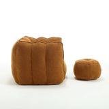 Soft Chenille Foam Bean Bag Chair For Adults - Omega Lifestyles