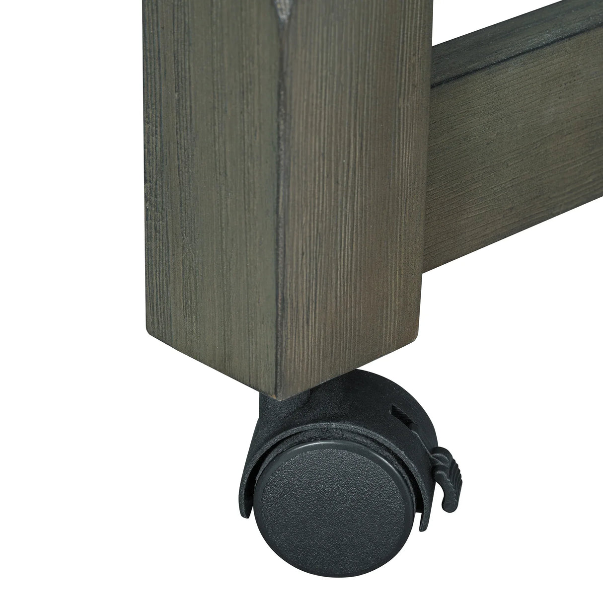 Expandable Retro Kitchen Island With Built-In Power Outlets - Omega Lifestyles