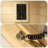 Low EMF Three Person Far Infrared Sauna Room - Omega Lifestyles