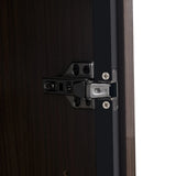 Modern Minimalist LED Curio Cabinet With Tempered Glass Doors - Omega Lifestyles