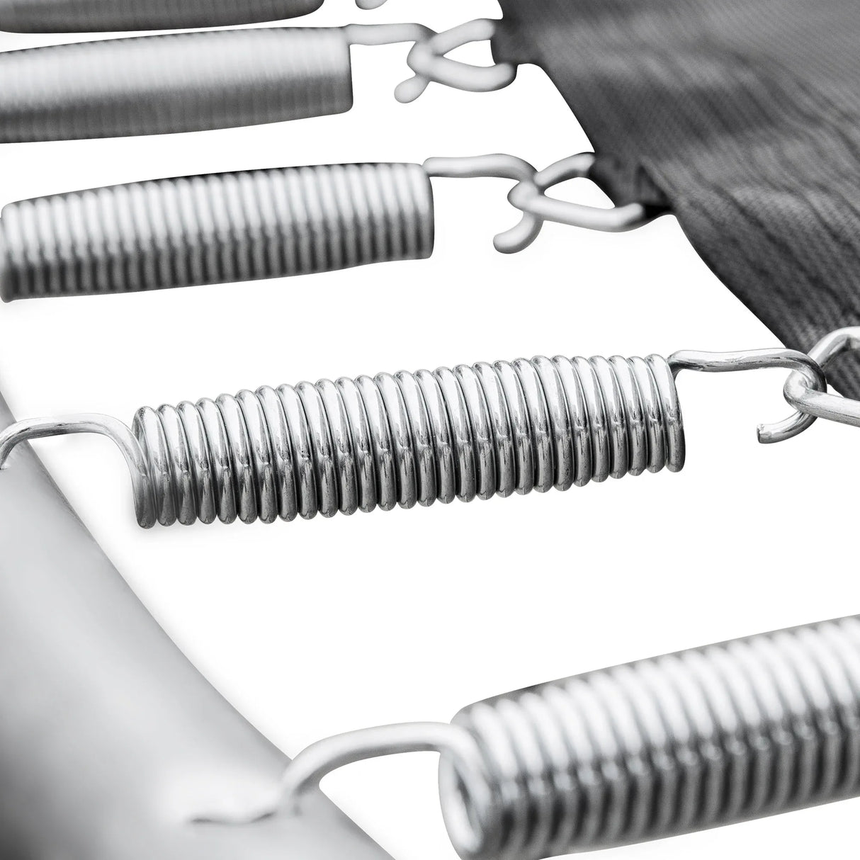 15-Inch Galvanized Steel Frame Safety Trampoline With Hoop - Omega Lifestyles