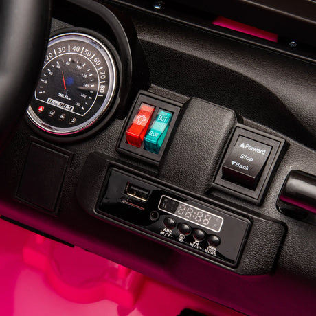 24V Two-Seater Kids Ride On Truck With Bluetooth Remote Control - Omega Lifestyles