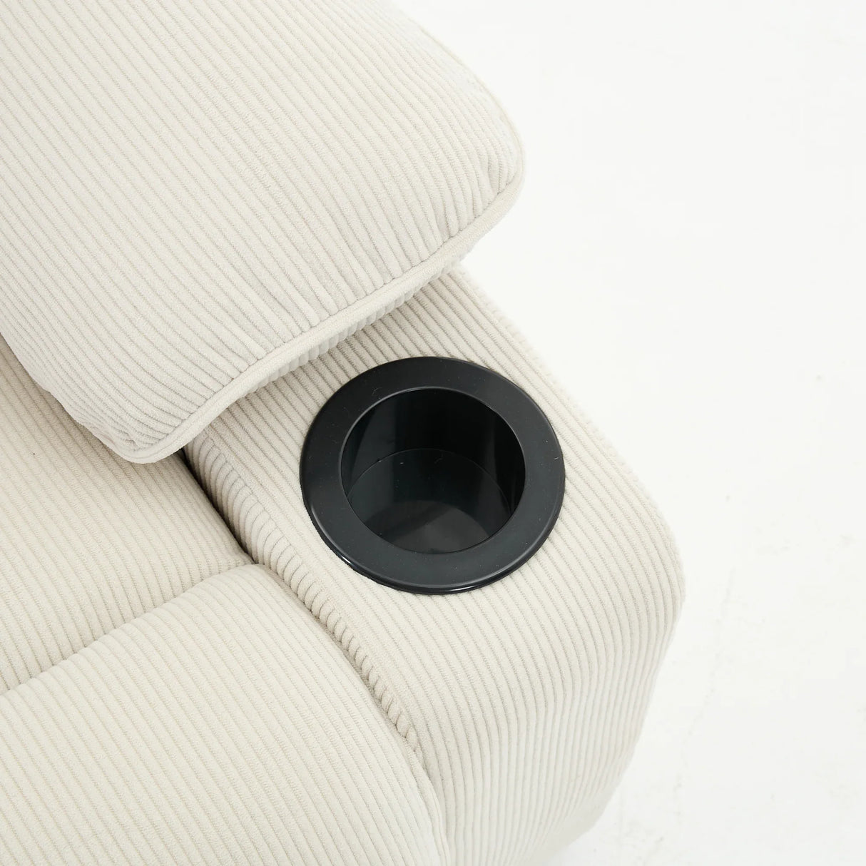 Ivory Remote-Controlled Heated Massage Assistive Recliner - Omega Lifestyles