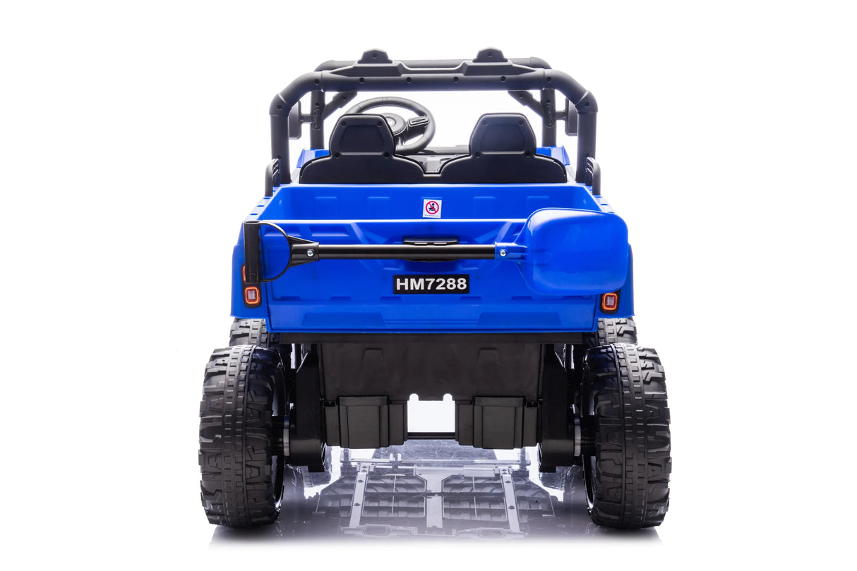 24V 2-Seater 4WD Ride On Dump Truck With Remote Control - Omega Lifestyles