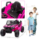 12V Kids Ride-On Mini UTV Electric Car With Safety Belt - Omega Lifestyles
