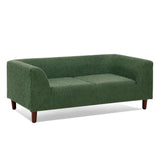 Modern Olive Green Foam Pet Sofa With Armrests And Backrest - Omega Lifestyles