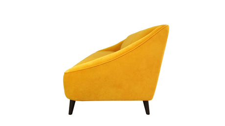 Upholstered Modern Yellow Living Room Sofa - Omega Lifestyles