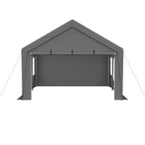 Heavy-Duty 20x10 Aluminium Roll-Up Door Shelter