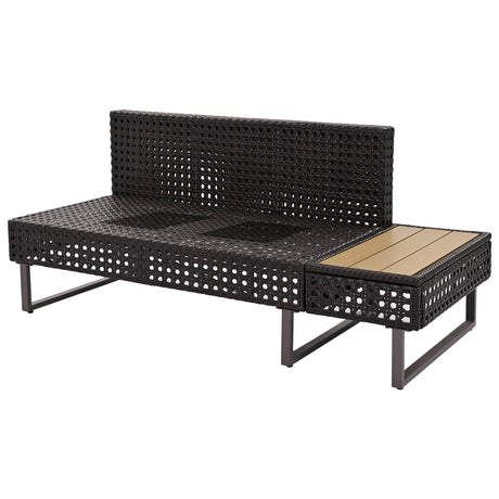 Diamond Weave Outdoor Sectional Furniture Set With Cushions - Omega Lifestyles