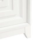 Modern White Particle Board MDF TV Stand Cabinet - Omega Lifestyles