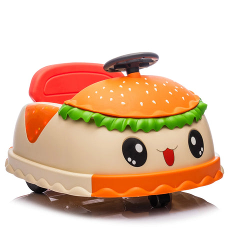 12V Kids Electric Ride-On Hamburger Car With Bluetooth - Omega Lifestyles