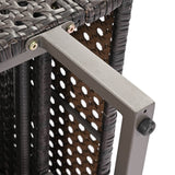 Diamond Weave Outdoor Sectional Furniture Set With Cushions - Omega Lifestyles