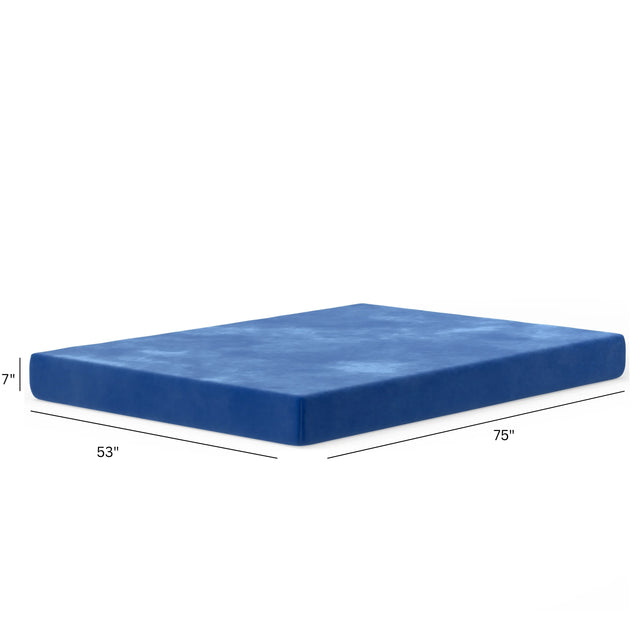 Medium 7-Inch Waterproof Foam Full Kids Mattress - Omega Lifestyles
