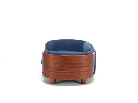 Solid Wood Elevated Orthopedic Dog Bed With Foam Cushion - Sleep Galleria